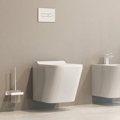 Капак WC с плавно затваряне Omnires Fontana бял