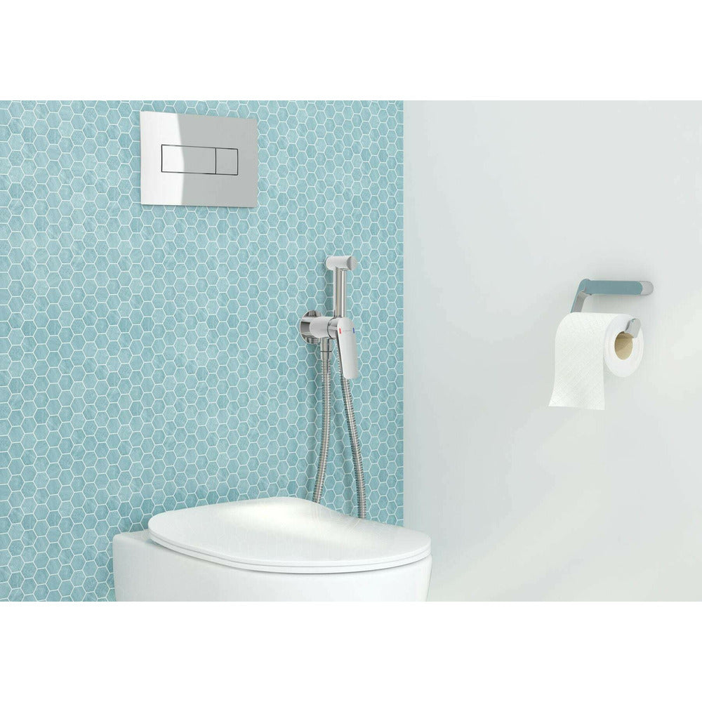 Капак за WC с меко затваряне Deante Peonia бял