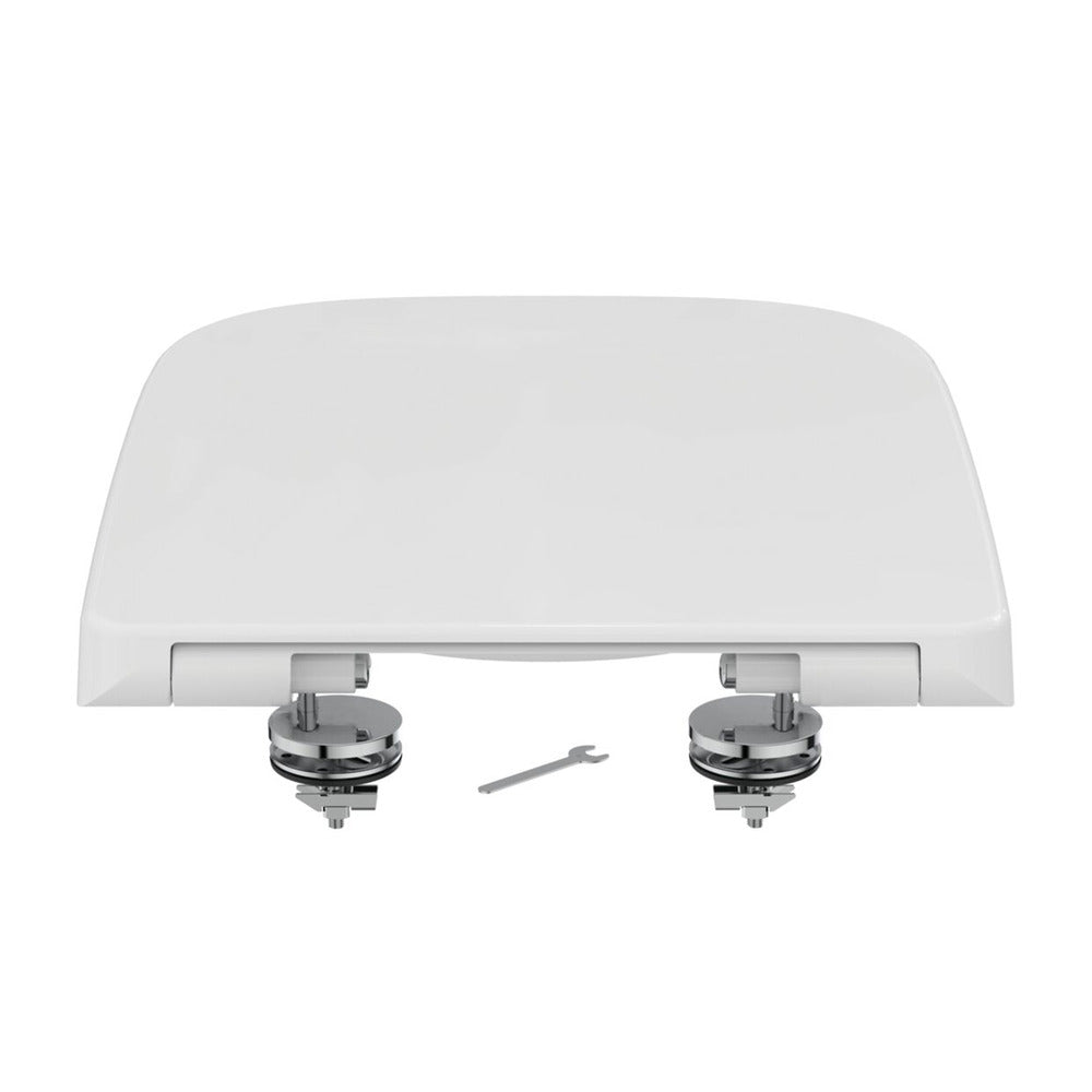 Капак за WC с меко затваряне Ideal Standard I.life B бял SmartGuard