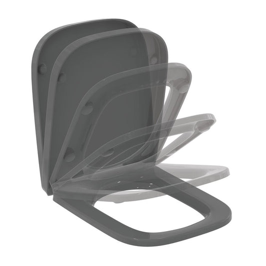 Ideal Standard I.life B Grey Soft-Close Toilet Seat