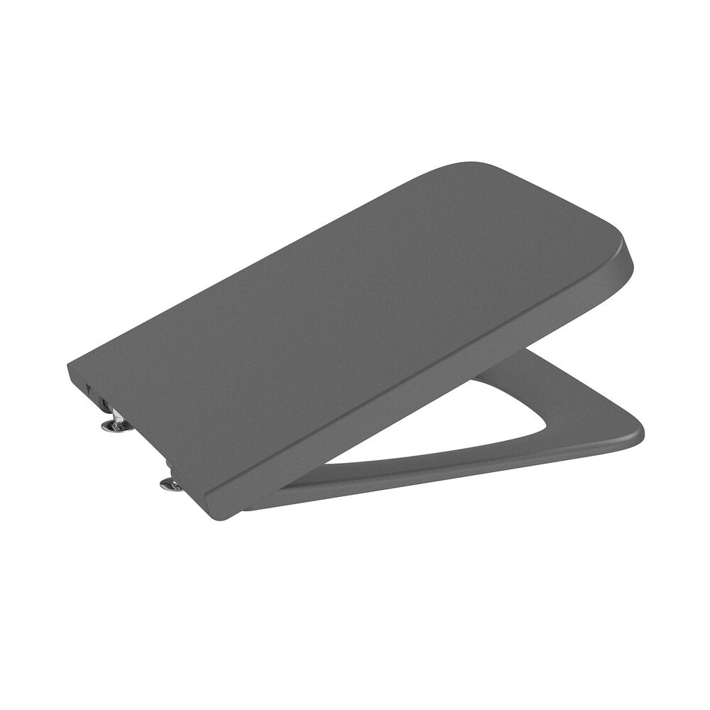 Roca Inspira Square Softclose Toilet Seat Anthracite