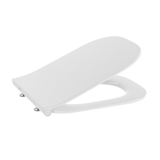 Roca The Gap Slim White Softclose Toilet Seat QuickRelease
