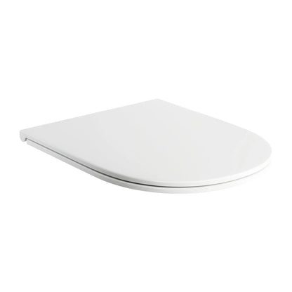 Капак за WC softclose slim Omnires Ottawa матово бяло покритие