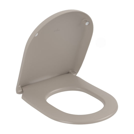 Капак за тоалетна Villeroy&Boch Antao с функция SoftClosing и QuickRelease бежов-Алмонд