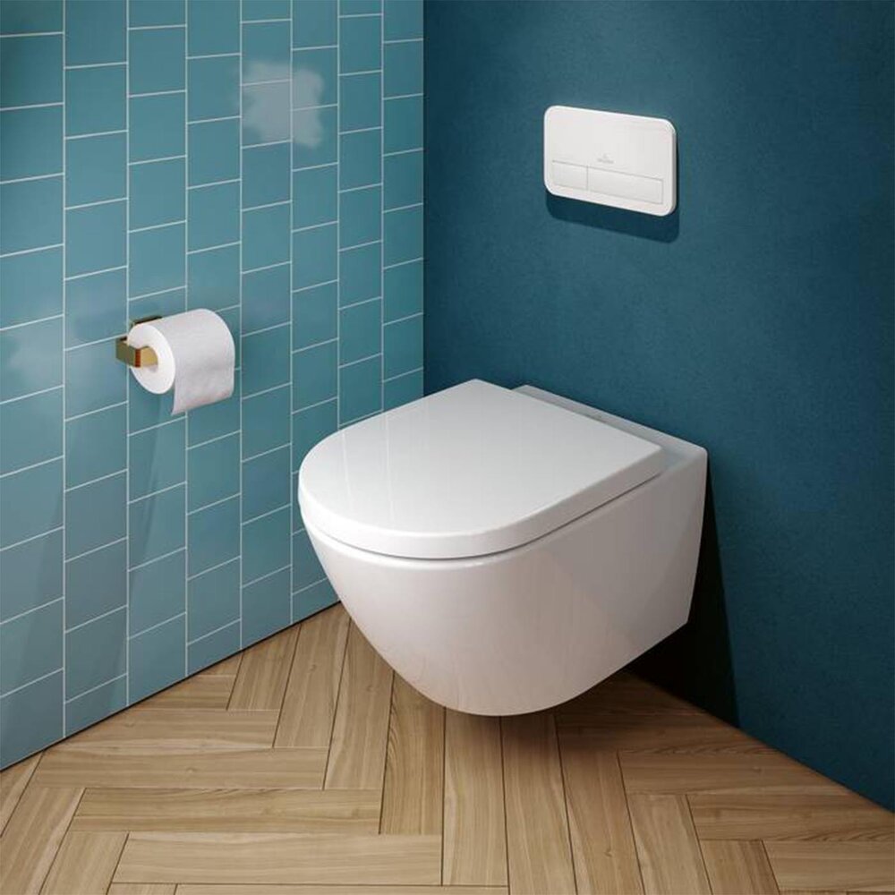 Капак за тоалетна Villeroy&Boch Subway 3.0 softclose бял