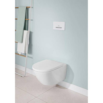 Капак за тоалетна Villeroy&Boch Subway 3.0 softclose бял