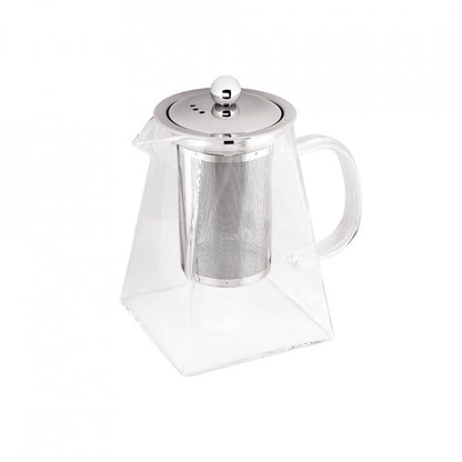 Чайник от стъкло с инфузер 750ml Black Silver Collection BerlingerHaus BH 7803