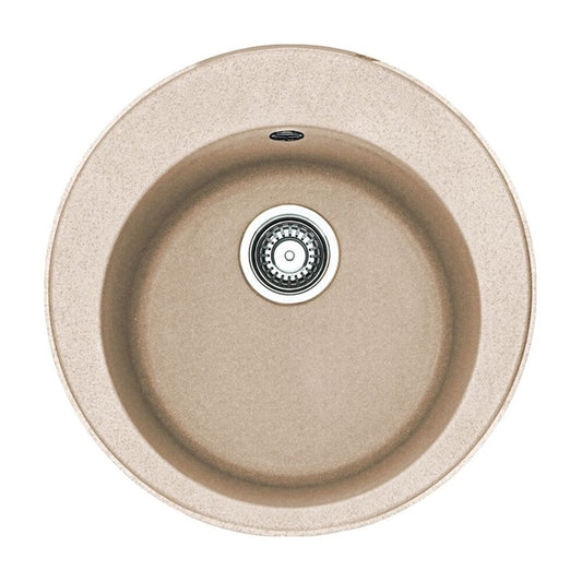 Мивка за кухня композит Franke Rotondo Avena 51 cm матово бежово покритие