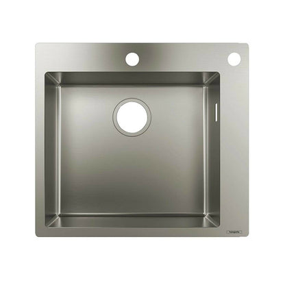 Kitchen Sink Hansgrohe S71 Stainless Steel 55x50 cm