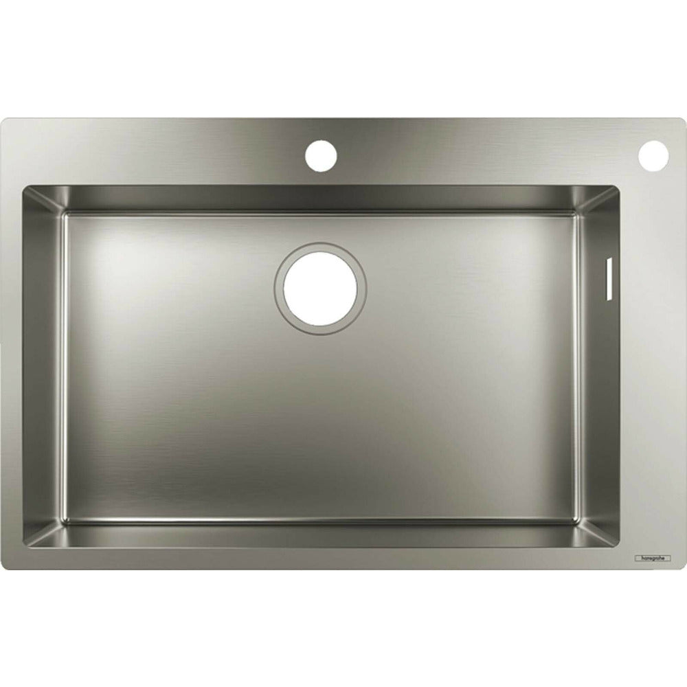 Kitchen Sink Hansgrohe S71 Stainless Steel 76x50 cm