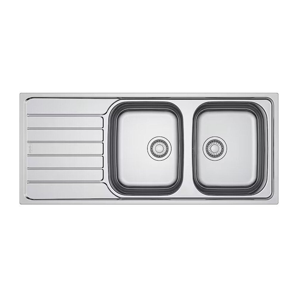 Мивка за кухня инокс Franke Spark 116x50 cm с 2 корита и ляв отвод