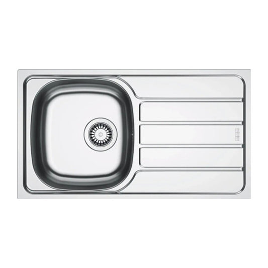 Мивка за кухня инокс Franke Spark 78x43.5 cm с 1 корито и десен отводнител, лъскаво покритие