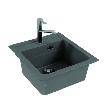 Композитна мивка Alveus Atrox 20 сива 47x50 см