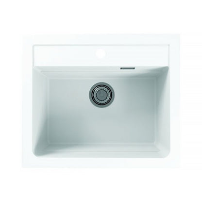 Alveus Atrox 30 White Composite Sink 59x50 cm