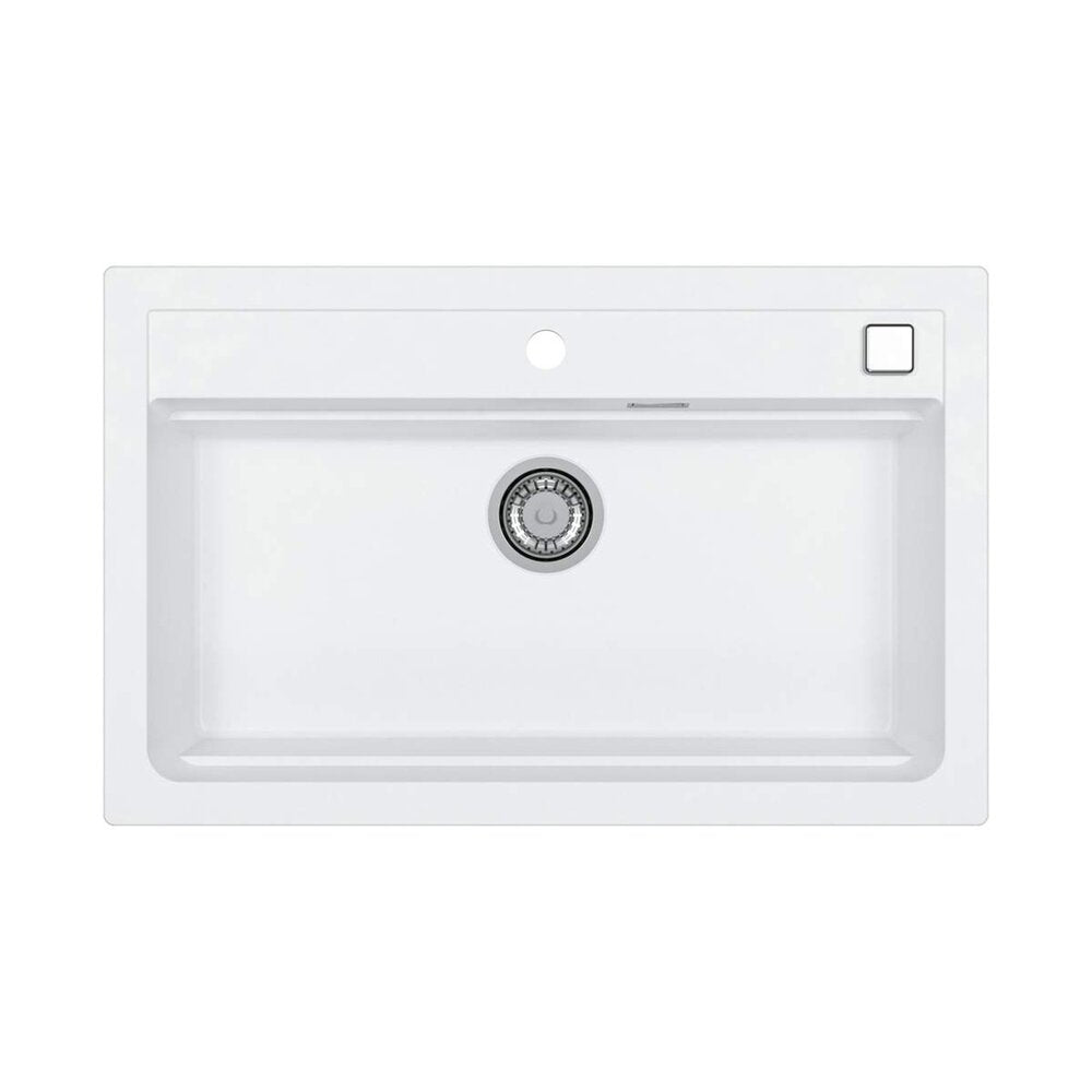 Alveus Atrox 40 White Composite Sink 79x50 cm