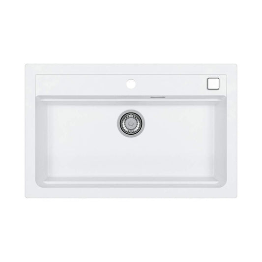 Композитна мивка Alveus Atrox 40 бяла 79x50 см