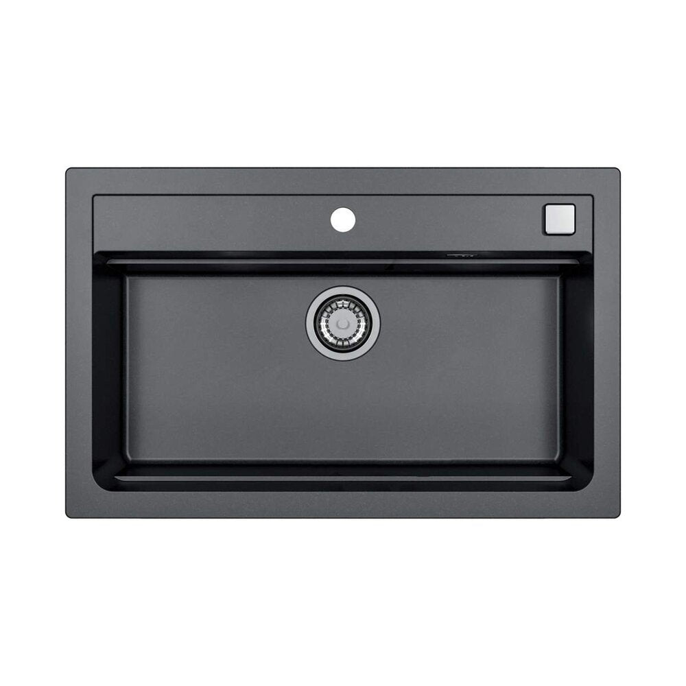 Кухненска мивка от композит Alveus Atrox 40 черна 79x50 см