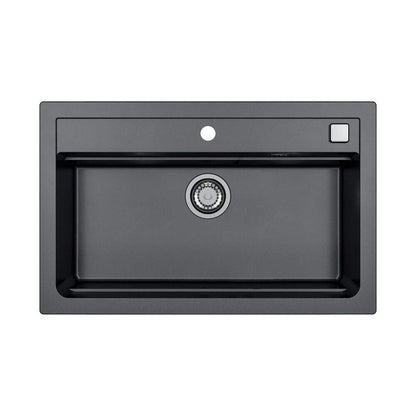 Кухненска мивка от композит Alveus Atrox 40 черна 79x50 см