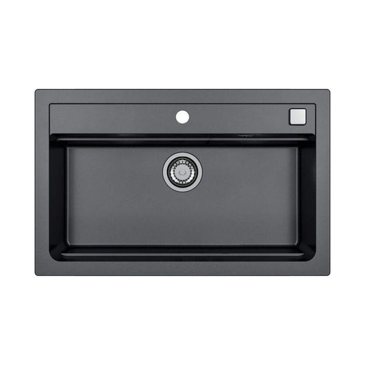 Кухненска мивка от композит Alveus Atrox 40 черна 79x50 см