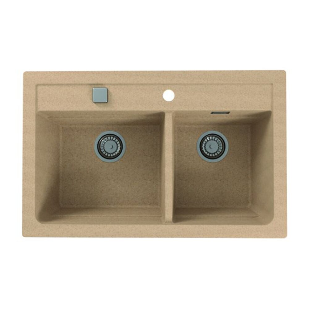 Alveus Atrox 50 Composite Sink Beige 79x50 cm