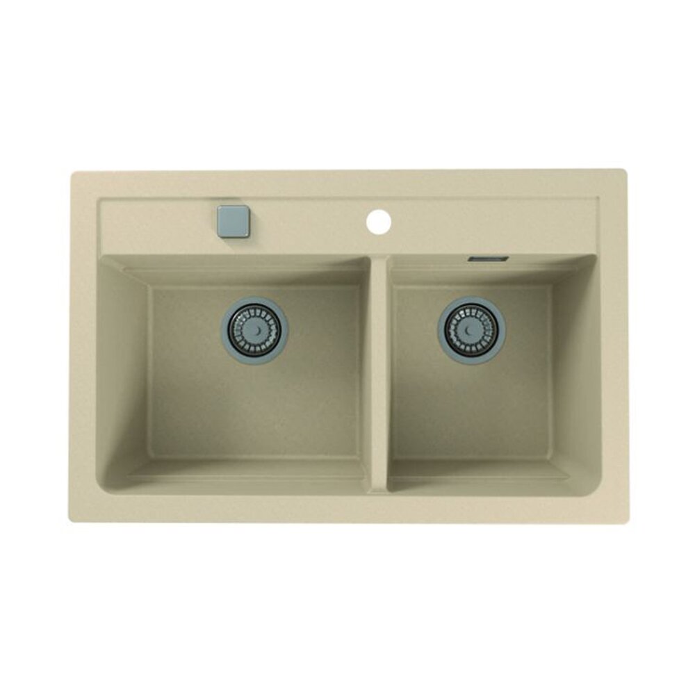 Композитна мивка Alveus Atrox 50 крем Terra 79x50 см