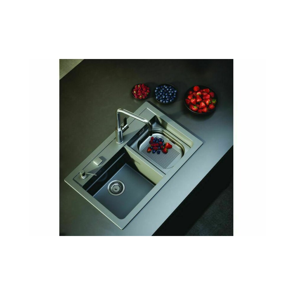 Композитна мивка Alveus Atrox 50 крем Terra 79x50 см