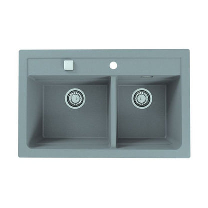 Alveus Atrox 50 Composite Sink Grey 79x50 cm