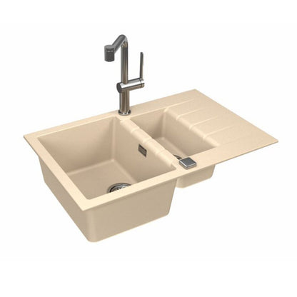 Композитна мивка Alveus Cadit 70 крем Terra 79x50 см