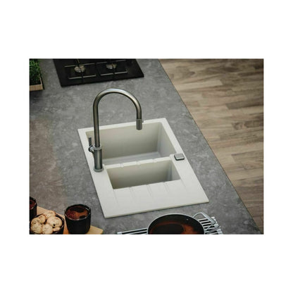Чифтова мивка Alveus Cadit 70 сив 79x50 см