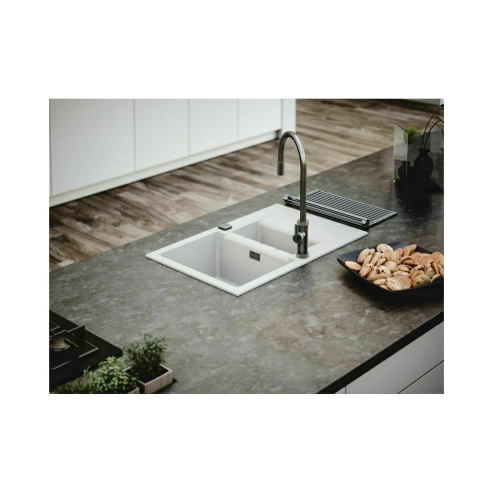 Комбинирана мивка Alveus Cadit 70 черна 79x50 см