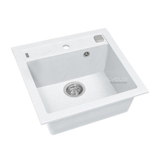 Alveus Formic 20 Composite Sink White 52x51 cm