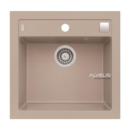 Кухненска мивка Alveus Formic 20 бежова 52x51 см