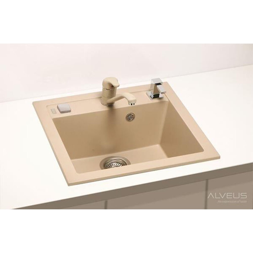 Кухненска мивка Alveus Formic 20 бежова 52x51 см