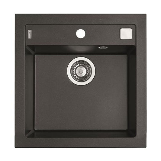 Alveus Formic 20 Twilight Black Metallic Sink 52x51 cm