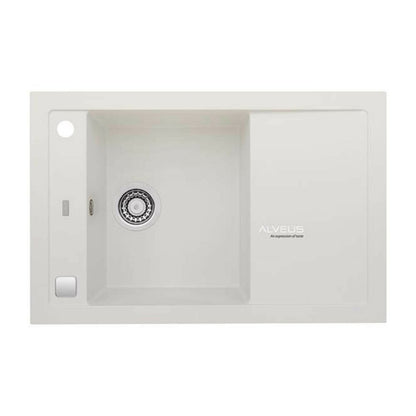 Композитна мивка Alveus Formic 30 бяла 76x50 см