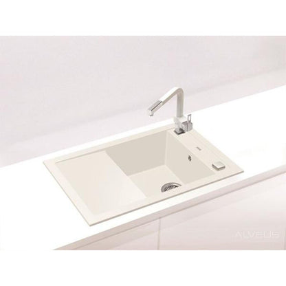 Композитна мивка Alveus Formic 30 бяла 76x50 см