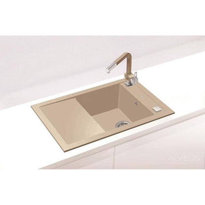 Кухненска мивка Alveus Formic 30 бежова 76x50 см