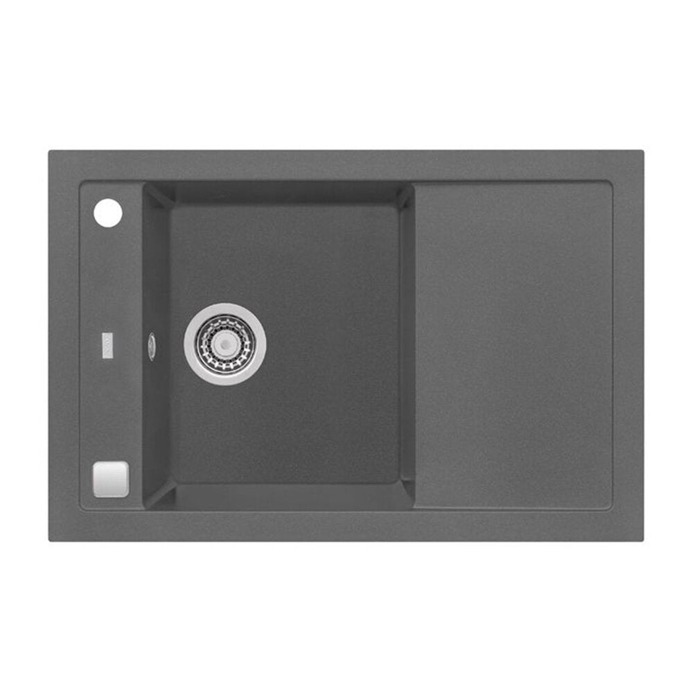 Композитна мивка Alveus Formic 30 Steel сиво метализирана 76x50 см