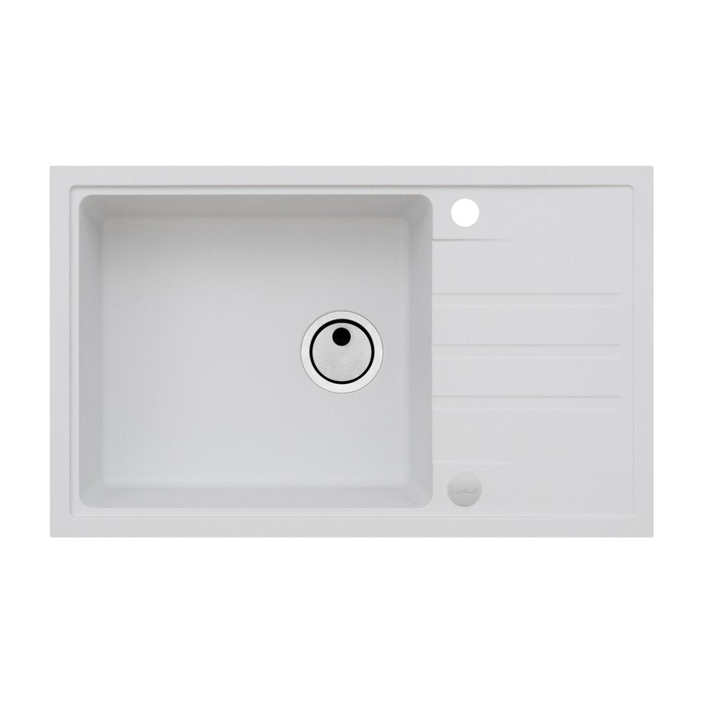 Композитна мивка Alveus Intermezzo 130 бяла 78x48 см