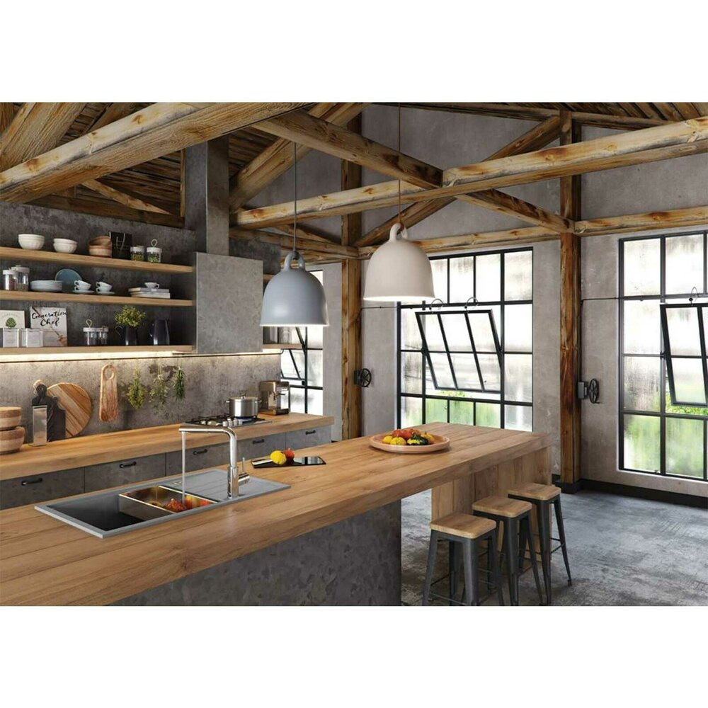 Композитна мивка Alveus Intermezzo 130 бяла 78x48 см