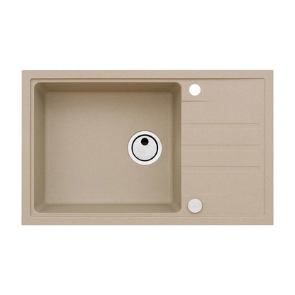 Alveus Intermezzo 130 Composite Sink Beige 78x48 cm