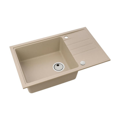 Alveus Intermezzo 130 Composite Sink Beige 78x48 cm