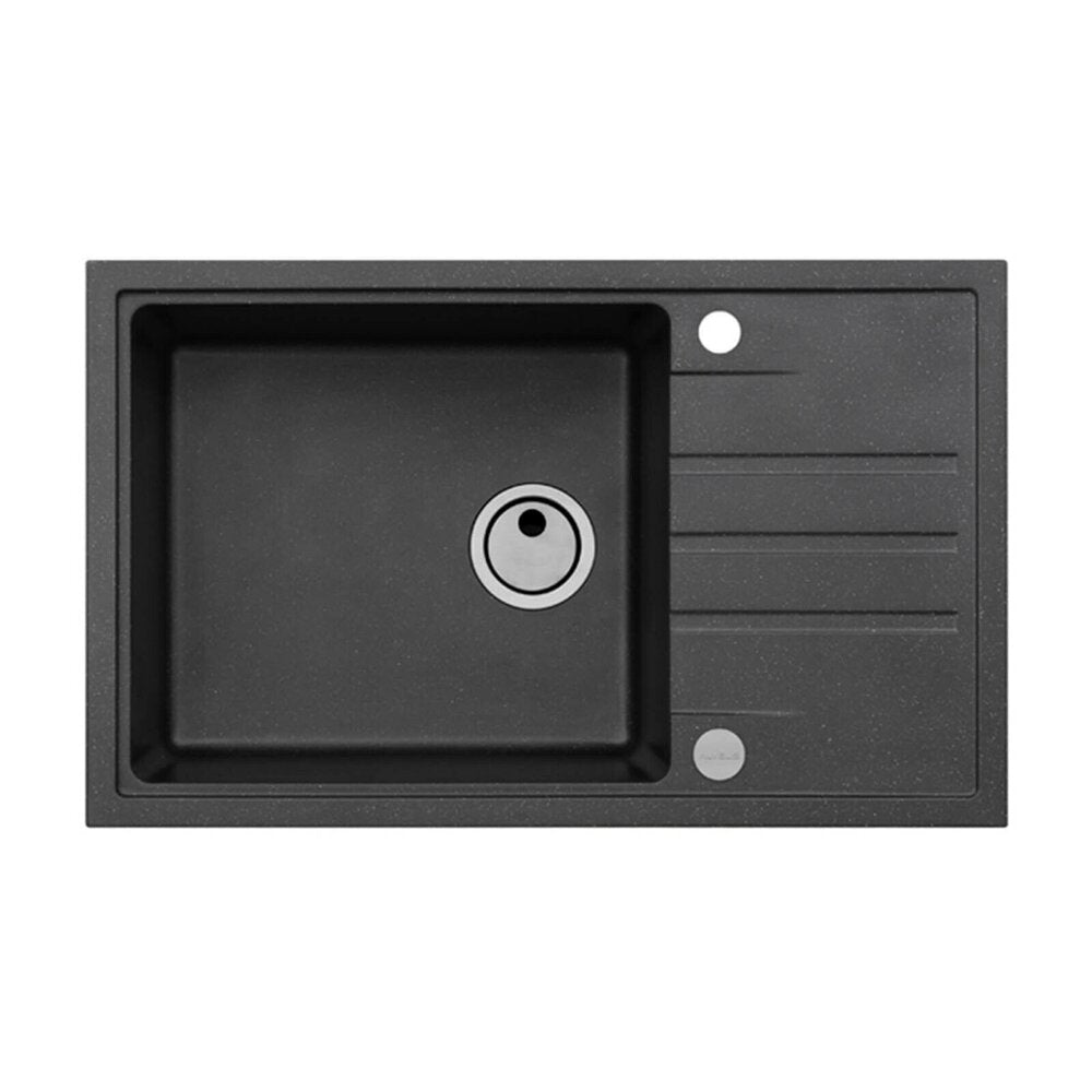 Alveus Intermezzo 130 Composite Sink Black 78x48 cm
