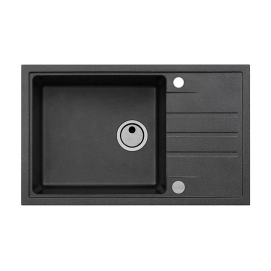 Alveus Intermezzo 130 Composite Sink Black 78x48 cm
