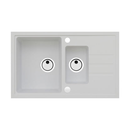 Композитна мивка Alveus Intermezzo 70 бяла 78x48 см