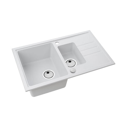 Композитна мивка Alveus Intermezzo 70 бяла 78x48 см