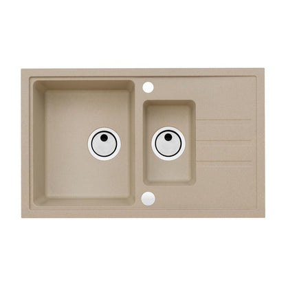 Alveus Intermezzo 70 Composite Sink Beige 78x48 cm