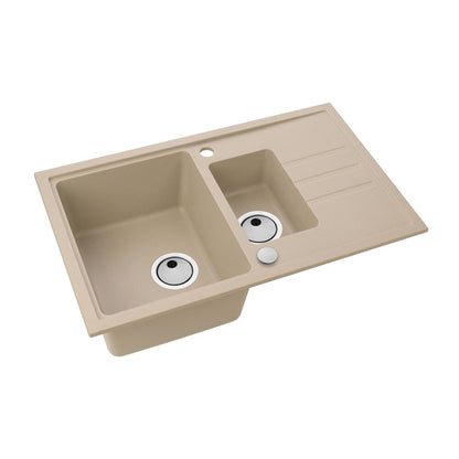 Alveus Intermezzo 70 Composite Sink Beige 78x48 cm