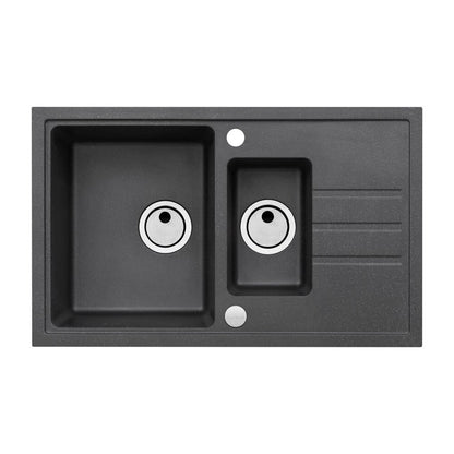 Alveus Intermezzo 70 Black Composite Sink 78x48 cm