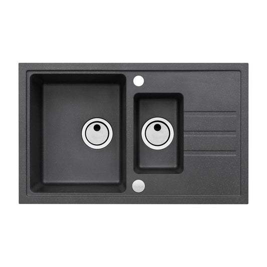 Alveus Intermezzo 70 Black Composite Sink 78x48 cm